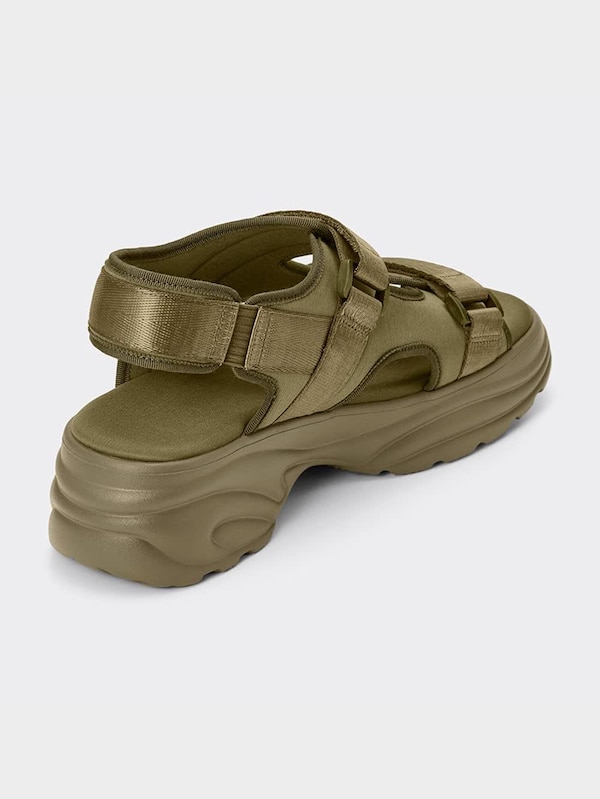 ボリュームソールスポーツサンダル+E