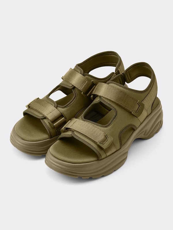 ボリュームソールスポーツサンダル+E