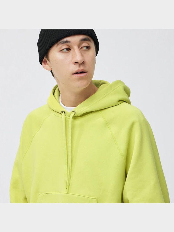 ワイドショートスウェットパーカ(長袖)NT+E