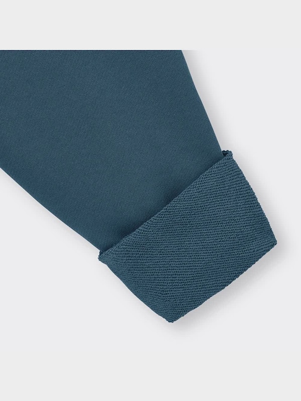 ワイドショートスウェットパーカ(長袖)NT+E