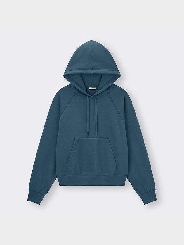 ワイドショートスウェットパーカ(長袖)NT+E