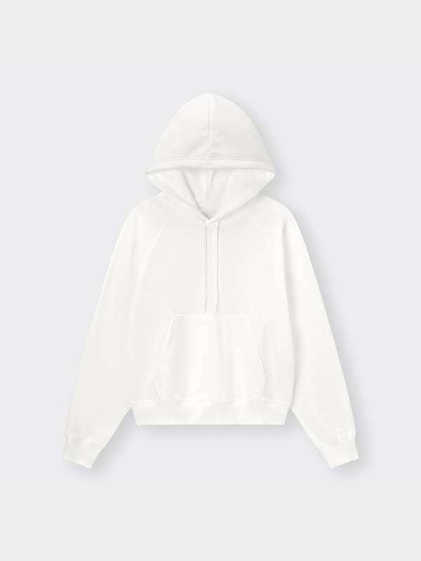 ワイドショートスウェットパーカ(長袖)NT+E