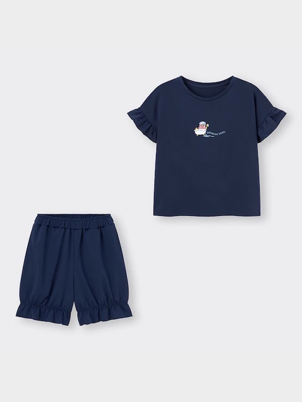 フリルラウンジセット(半袖&ショートパンツ) Opanchu Usagi