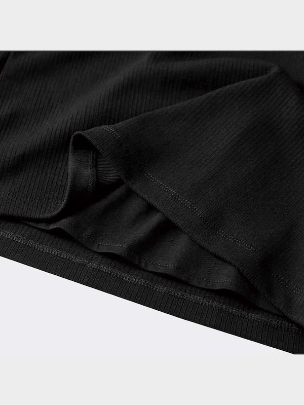 リブクルーネックT(長袖)Z+E