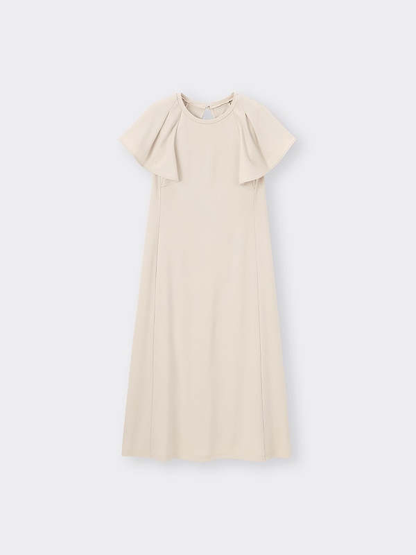 バックオープンワンピース(半袖)Z+E