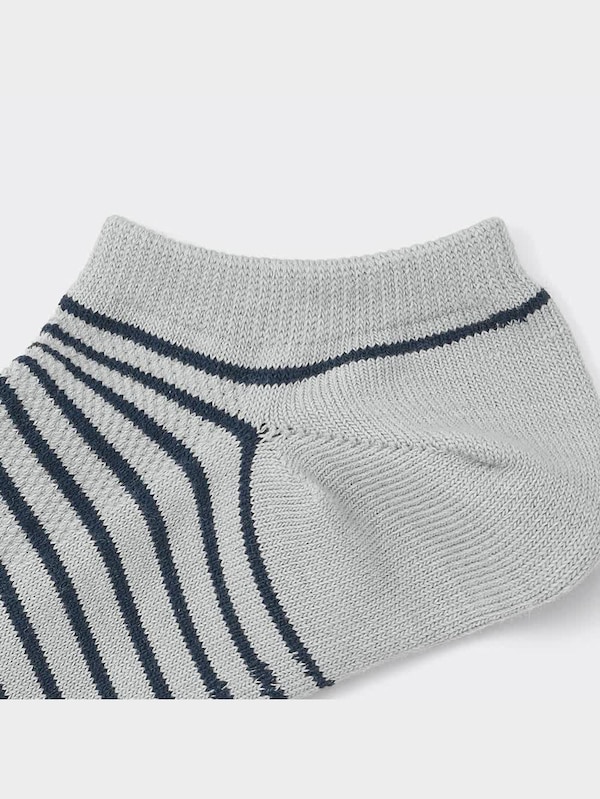 スタイルドライショートソックス(ボーダー)