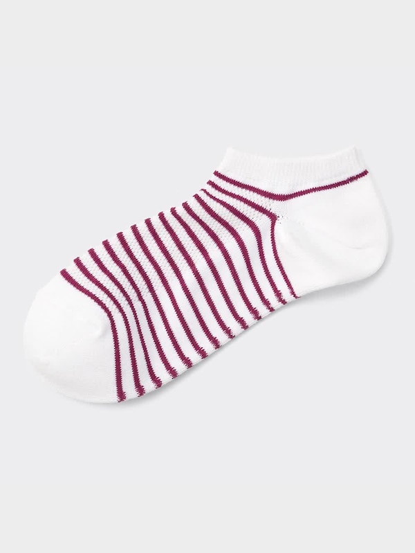 スタイルドライショートソックス(ボーダー)