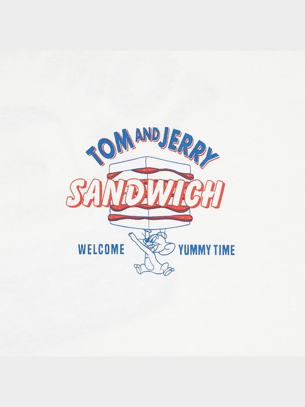 グラフィックT(5分袖) TOM and JERRY 1