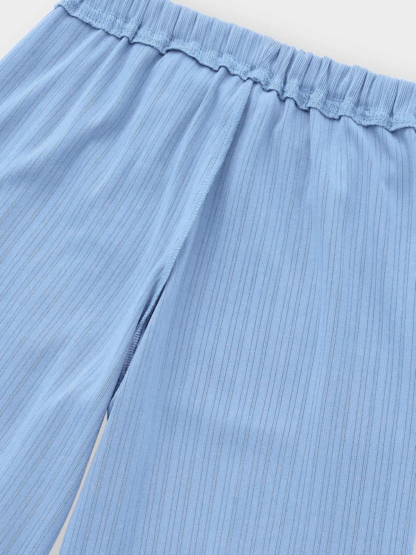 GIRLSリブプルオンワイドパンツ(セットアップ可能)