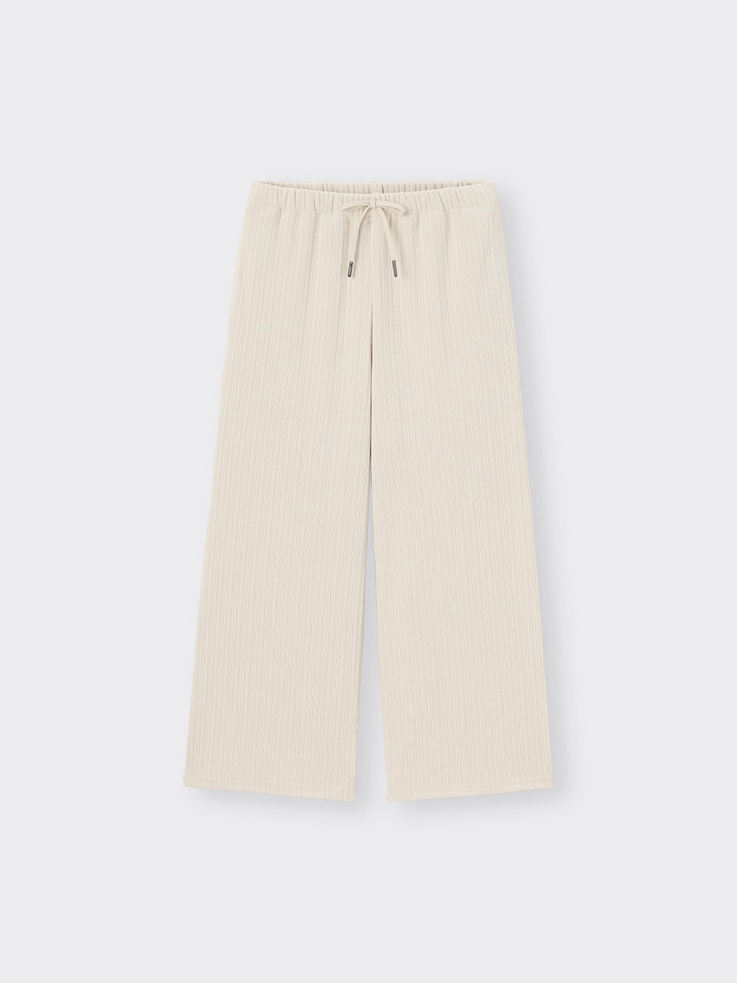 ひーちゃんページ GU公式 | GIRLSリブプルオンワイドパンツ(セットアップ可能)