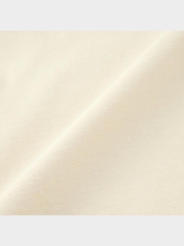 GIRLSリネンブレンドプルオンワイドパンツ