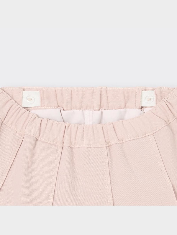 GIRLSデニムプリーツミニスカート