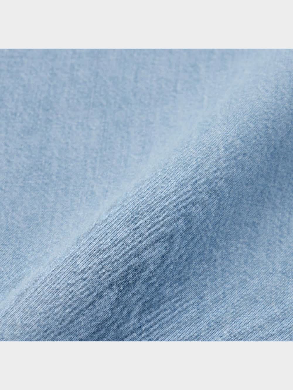 ぶぅ様 GU公式 | GIRLSライトデニムプルオンワイドパンツ