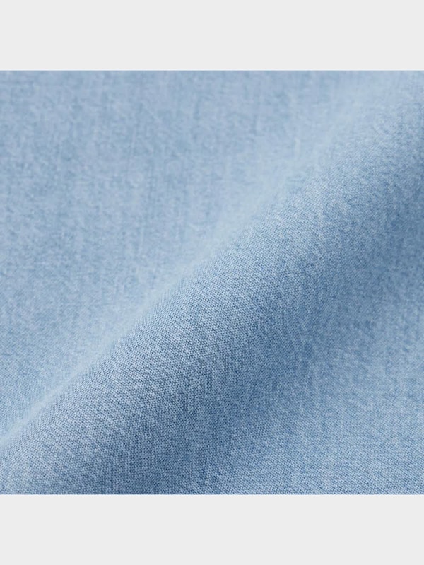 GIRLSライトデニムプルオンワイドパンツ