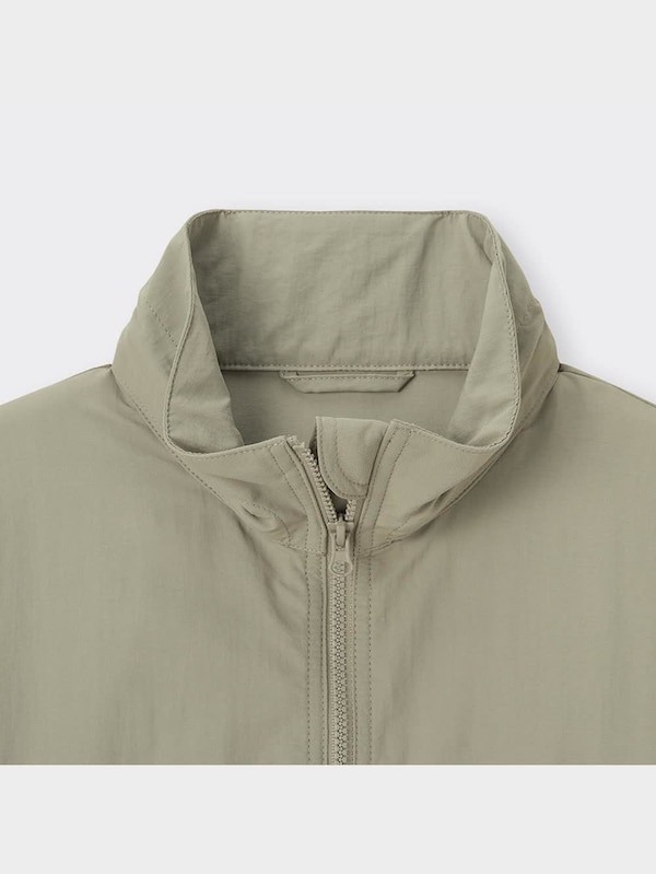 KIDS(男女兼用)カラーブロックフーディブルゾン