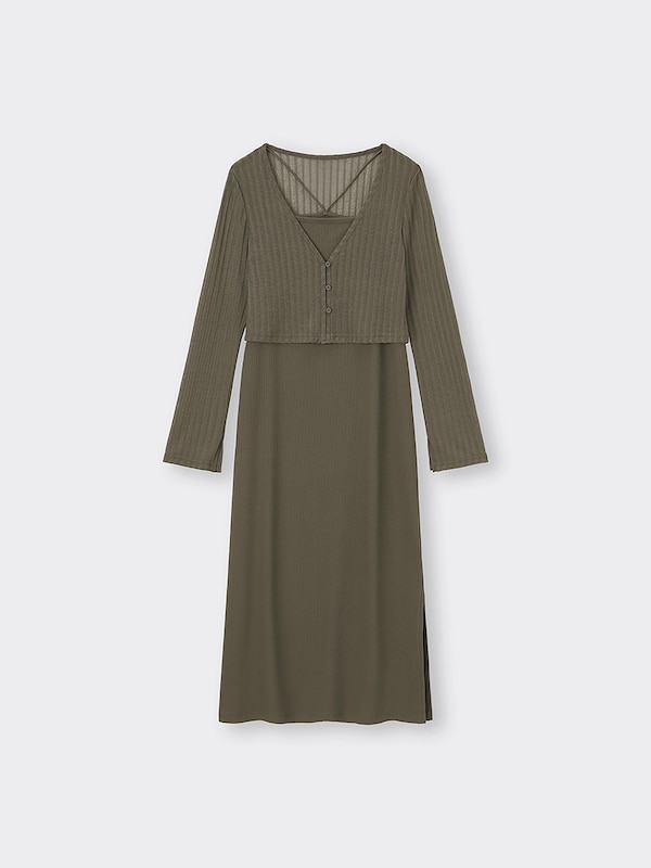 2ピースキャミソールワンピース