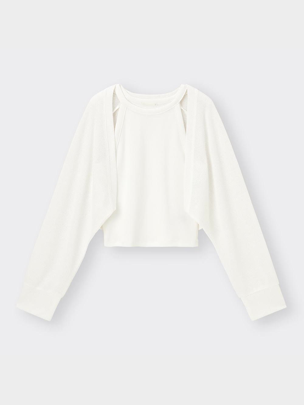 GU公式 | 2ピースボレロカーディガン(長袖)
