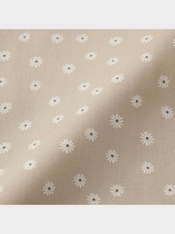 Vネックプリントワンピース(半袖)(フラワーC)+X