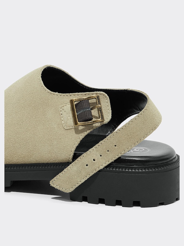 レザークロッグサンダル UNDERCOVER