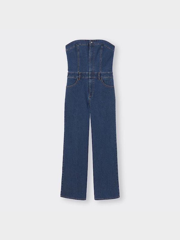 ベアトップサロペットパンツ