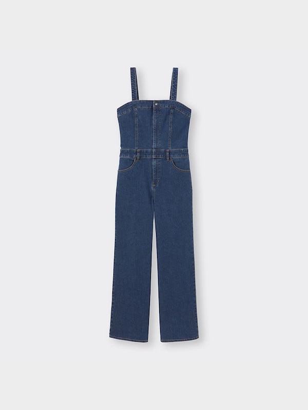 ベアトップサロペットパンツ