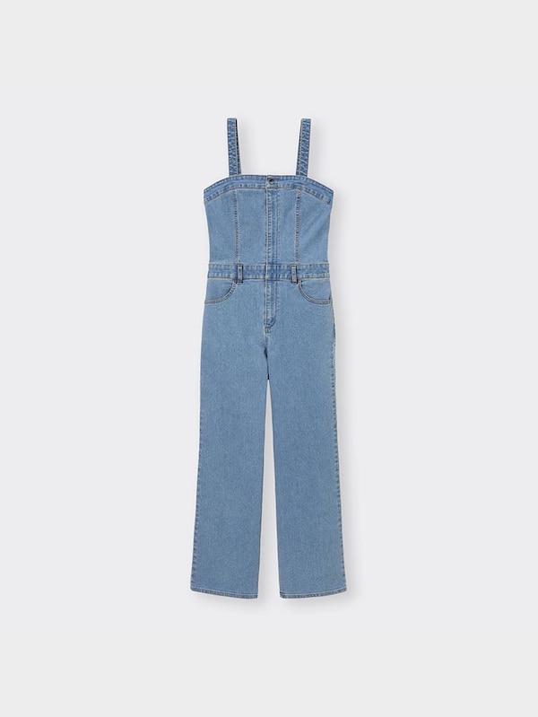 ベアトップサロペットパンツ