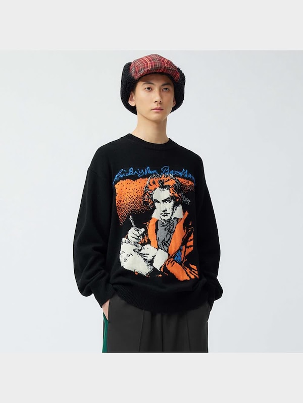 ニットプルオーバー(長袖) beautiful people 1+X