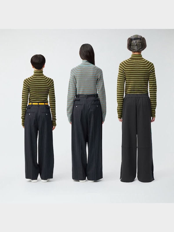 ワッフルニットプルオーバー(長袖) beautiful people