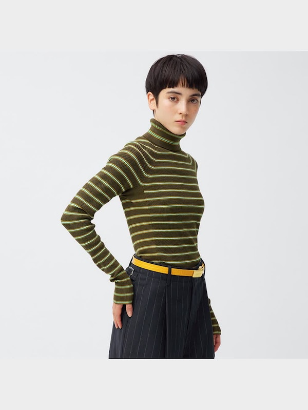 ワッフルニットプルオーバー(長袖) beautiful people