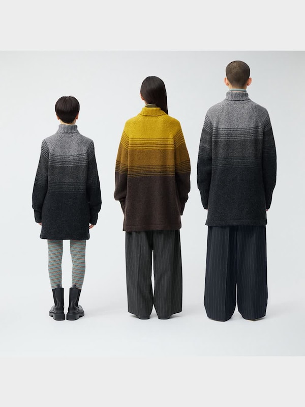 タートルネックロングセーター(長袖) beautiful people +X