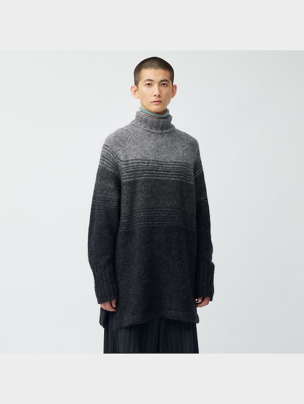 タートルネックロングセーター(長袖) beautiful people +X