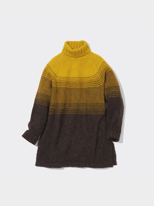 GU公式 | タートルネックロングセーター(長袖) beautiful people +X 