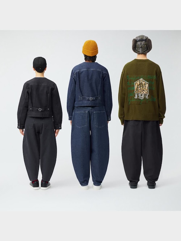 ブラッシュドバルーンジーンズ beautiful people (セットアップ可能)