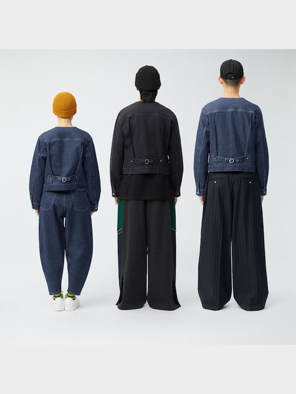 ブラッシュドデニムジャケット beautiful people (セットアップ可能)