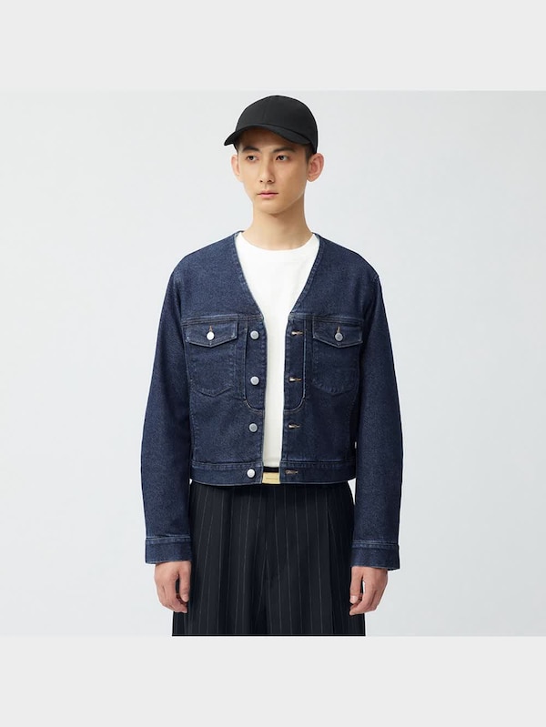 ブラッシュドデニムジ�ャケット beautiful people (セットアップ可能)