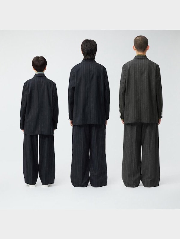 カバーオール(ストライプ) beautiful people (セットアップ可能)