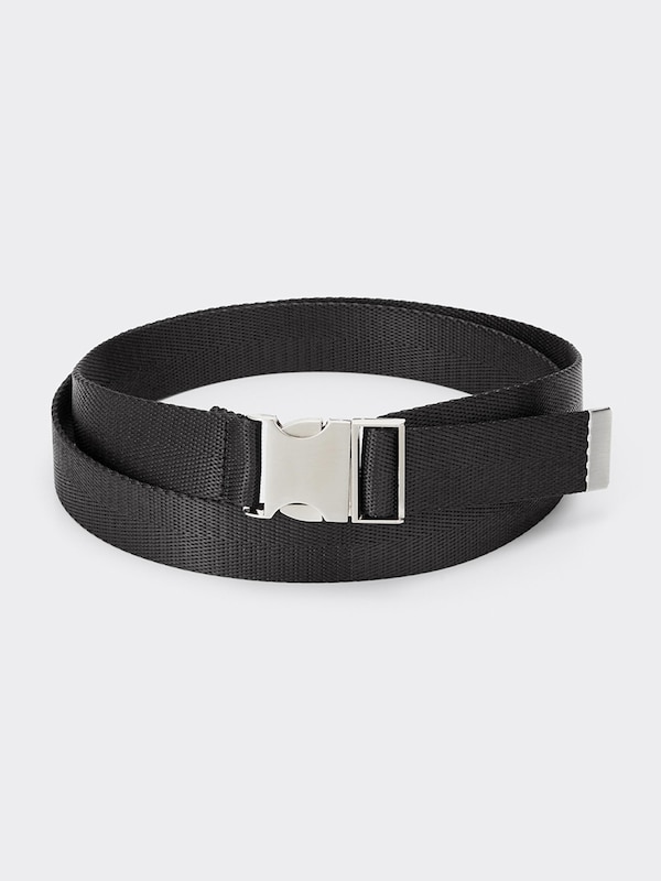 メタルバックル テープベルト