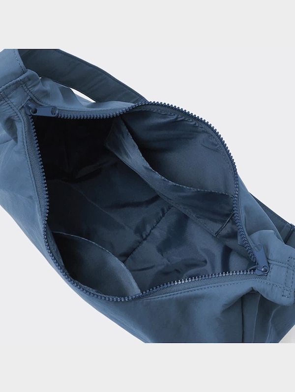 ソフトナイロンラウンドショルダーバッグ