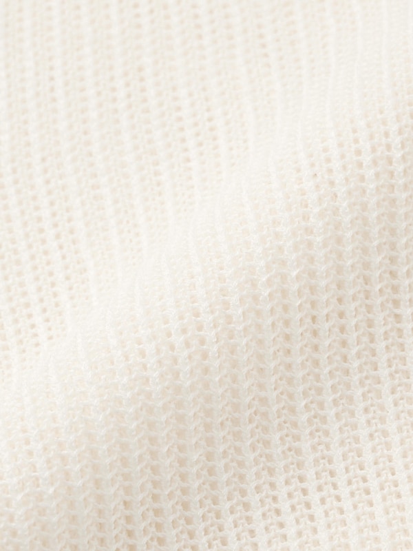 メッシュポロカーディガン(長袖)Q