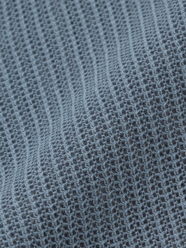 メッシュポロカーディガン(長袖)Q