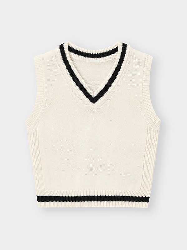 チルデンセーター(ノースリーブ)Q+E