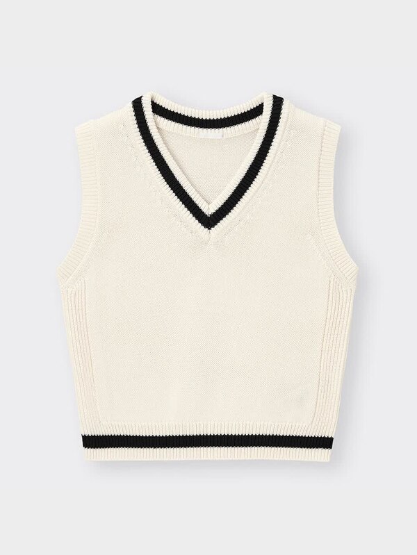 チルデンセーター(ノースリーブ)Q+E