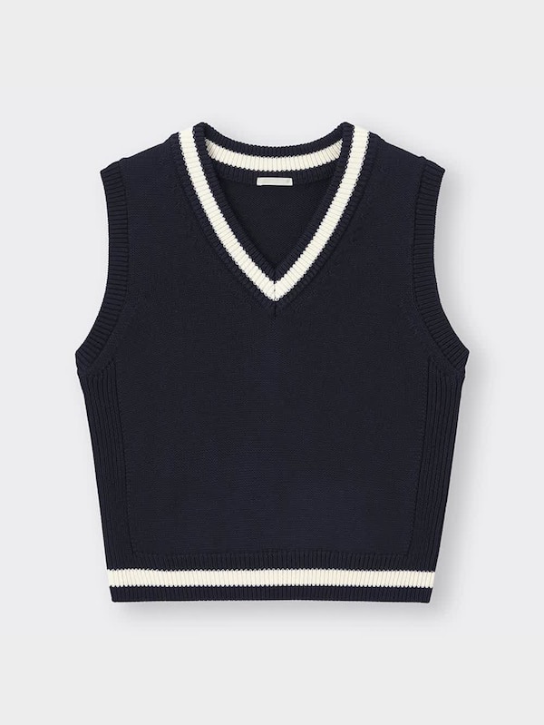 チルデンセーター(ノースリーブ)Q+E