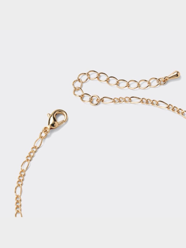 メタル&チェーンネックカフ