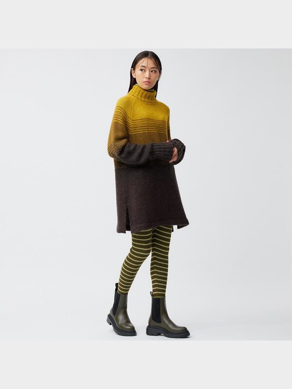 ワッフルニットレギンスパンツ beautiful people +X