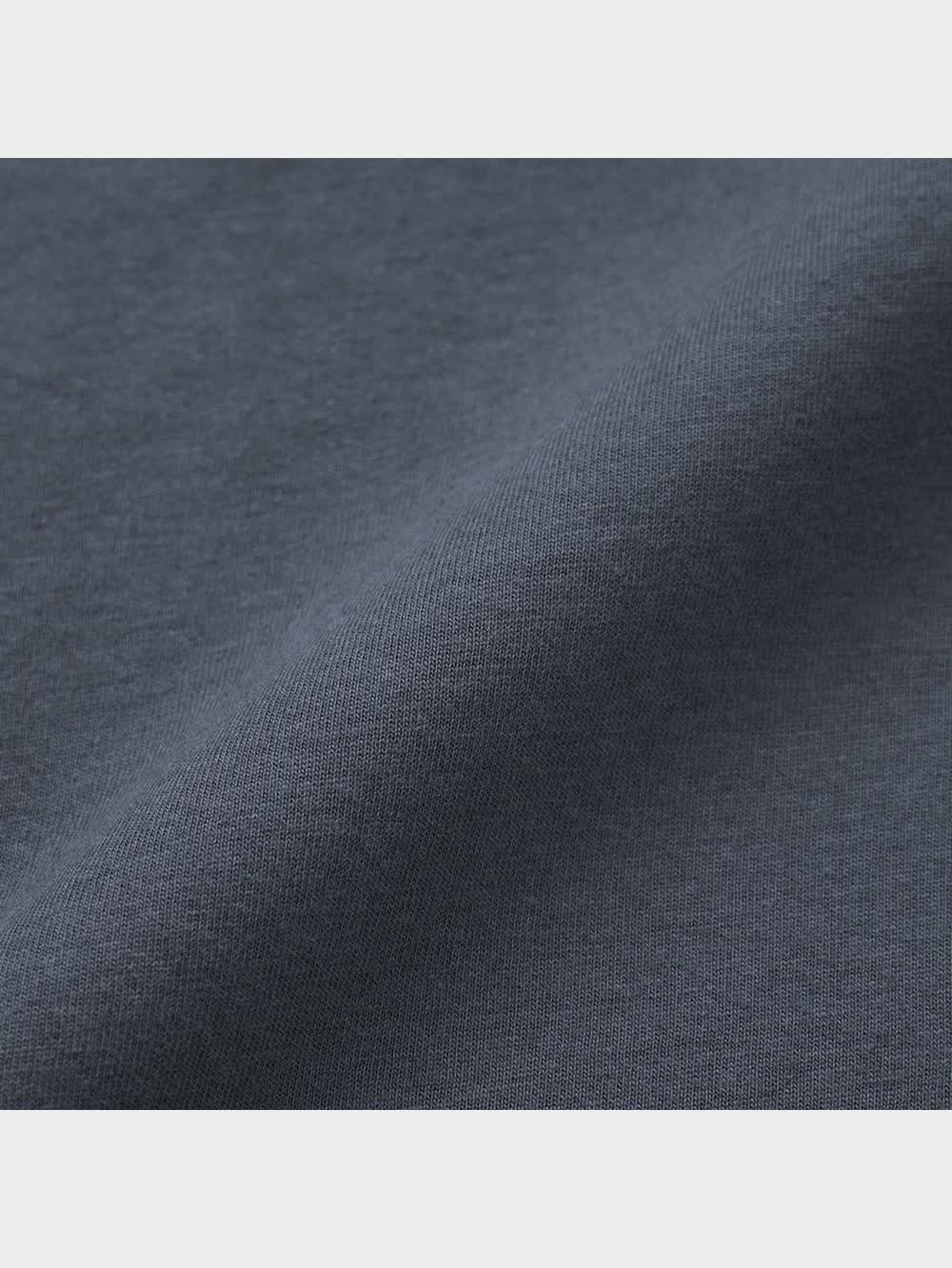 GU公式 | コットンカラーVネックT(半袖)+E