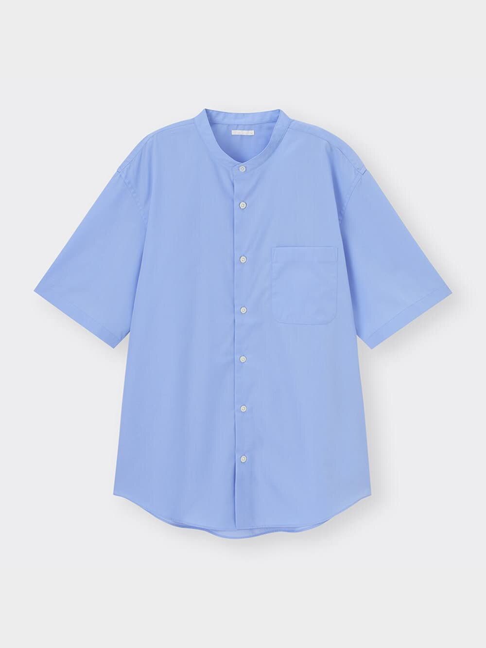 GU公式 | ブロードバンドカラーシャツ(5分袖)SW+E