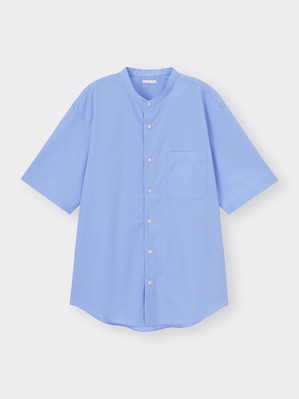 ブロードバンドカラーシャツ(5分袖)SW+E