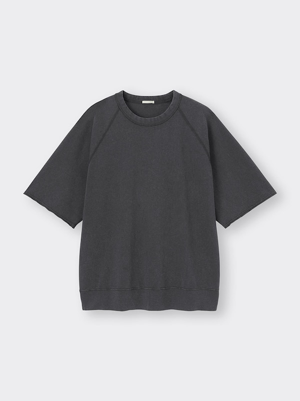 ウォッシュドスウェT(5分袖)
