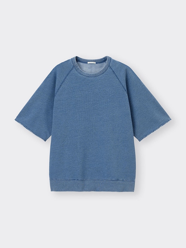ウォッシュドスウェT(5分袖)